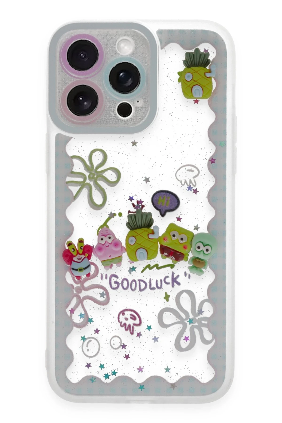 newface-iphone-14-pro-kilif-sweet-desenli-silikon-kapak-acik-mavi-default Uray store Apple iPhone 14 Pro Kılıf Sweet Desenli Silikon Kapak - Açık Mavi - Görsel 1