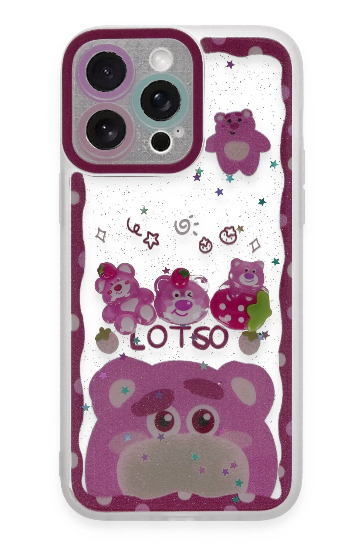 newface-iphone-14-pro-kilif-sweet-desenli-silikon-kapak-pembe-default Uray store Apple iPhone 14 Pro Kılıf Sweet Desenli Silikon Kapak - Pembe - Görsel 1