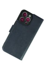Uray store Apple iPhone 14 Pro Kılıf Trend S Plus Kapaklı Kılıf - Lacivert - Görsel 3