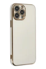 Uray store Apple iPhone 14 Pro Kılıf Volet Silikon - Beyaz