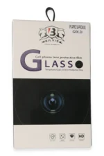 Uray store Apple iPhone 14 Pro Max Bilvis Titan Kamera Lens - Gold - Görsel 3