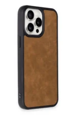 Uray store Apple iPhone 14 Pro Max Kılıf Aras Deri Kapak - Taba - Görsel 2