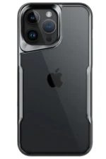 Uray store Apple iPhone 14 Pro Max Kılıf Boyi Silikon Kapak - Titan Gri