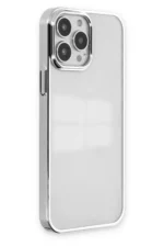 Uray store Apple iPhone 14 Pro Max Kılıf Element Silikon - Gümüş - Görsel 2