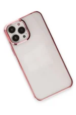 Uray store Apple iPhone 14 Pro Max Kılıf Element Silikon - Pembe - Görsel 3
