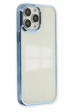 Uray store Apple iPhone 14 Pro Max Kılıf Element Silikon - Sky Blue - Görsel 2