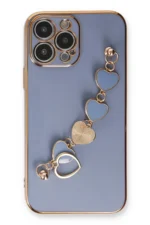 Uray store Apple iPhone 14 Pro Max Kılıf Esila Silikon - Gri - Görsel 2