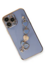 Uray store Apple iPhone 14 Pro Max Kılıf Esila Silikon - Gri - Görsel 3