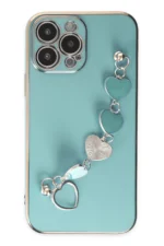 Uray store Apple iPhone 14 Pro Max Kılıf Esila Silikon - Su Yeşili - Görsel 2