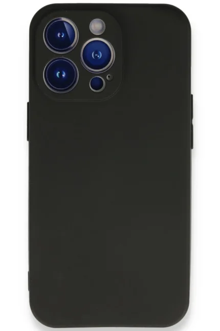 Uray store Apple iPhone 14 Pro Max Kılıf First Silikon - Siyah