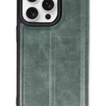 Uray store Apple iPhone 14 Pro Max Kılıf Flip Cover - Koyu Yeşil