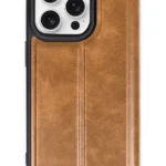 Uray store Apple iPhone 14 Pro Max Kılıf Flip Cover - Taba