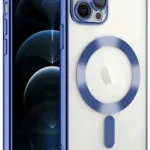 Uray store Apple iPhone 14 Pro Max Kılıf Kross Magneticsafe Kapak - Lacivert