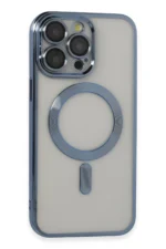 Uray store Apple iPhone 14 Pro Max Kılıf Kross Magneticsafe Kapak - Sierra Blue