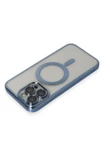 Uray store Apple iPhone 14 Pro Max Kılıf Kross Magneticsafe Kapak - Sierra Blue - Görsel 3