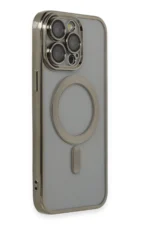 Uray store Apple iPhone 14 Pro Max Kılıf Kross Magneticsafe Kapak - Titan Gri - Görsel 2