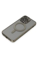 Uray store Apple iPhone 14 Pro Max Kılıf Kross Magneticsafe Kapak - Titan Gri - Görsel 4