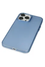 Uray store Apple iPhone 14 Pro Max Kılıf Modos Metal Kapak - Mavi - Görsel 3