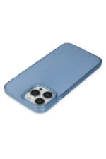 Uray store Apple iPhone 14 Pro Max Kılıf Modos Metal Kapak - Mavi - Görsel 4