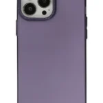Uray store Apple iPhone 14 Pro Max Kılıf Modos Metal Kapak - Mor