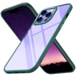 Uray store Apple iPhone 14 Pro Max Kılıf Power Silikon - Koyu Yeşil