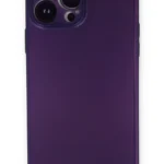 Uray store Apple iPhone 14 Pro Max Kılıf PP Ultra İnce Kapak - Mor