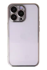Uray store Apple iPhone 14 Pro Max Kılıf Razer Lensli Silikon - Gold