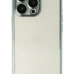 Uray store Apple iPhone 14 Pro Max Kılıf Razer Lensli Silikon - Yeşil