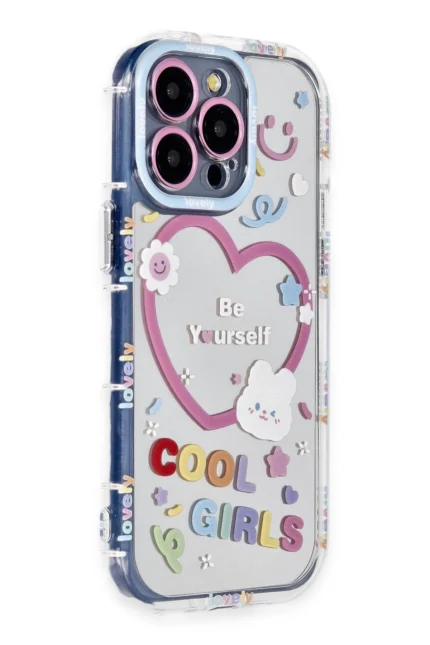 Uray store Apple iPhone 14 Pro Max Kılıf Reflexion Desenli Kapak - Desen 1