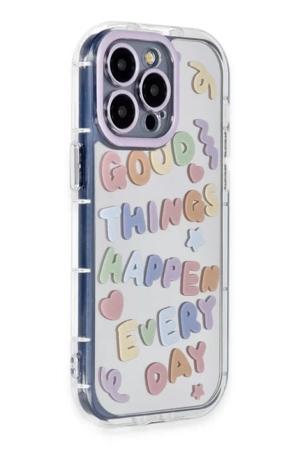 Uray store Apple iPhone 14 Pro Max Kılıf Reflexion Desenli Kapak - Desen 7