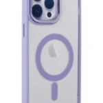 Uray store Apple iPhone 14 Pro Max Kılıf Room Magneticsafe Silikon - Lila