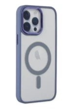 Uray store Apple iPhone 14 Pro Max Kılıf Room Magneticsafe Silikon - Sierra Blue