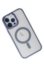 Uray store Apple iPhone 14 Pro Max Kılıf Room Magneticsafe Silikon - Sierra Blue - Görsel 3