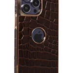 Uray store Apple iPhone 14 Pro Max Kılıf Snake Kapak - Bordo