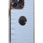 Uray store Apple iPhone 14 Pro Max Kılıf Snake Kapak - Sierra Blue