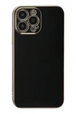 Uray store Apple iPhone 14 Pro Max Kılıf Volet Silikon - Siyah - Görsel 2