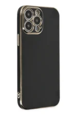 Uray store Apple iPhone 14 Pro Max Kılıf Volet Silikon - Siyah