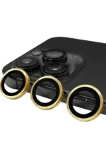 Uray store Apple iPhone 14 Pro Max Raze Metal Kamera Lens - Gold