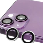 Uray store Apple iPhone 14 Raze Metal Kamera Lens - Gümüş