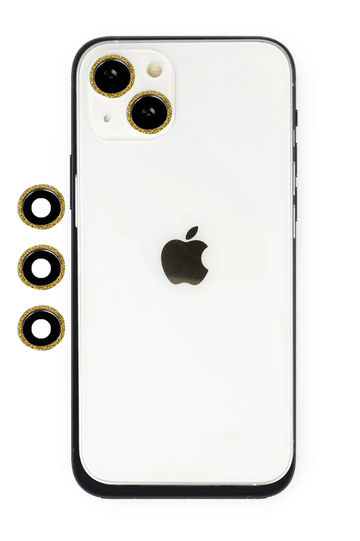 newface-iphone-14-shine-kamera-lens-gold-default Uray store Apple iPhone 14 Shine Kamera Lens - Gold - Görsel 1