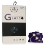 Uray store Apple iPhone 15 Bilvis Titan Kamera Lens - Pembe