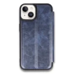 Uray store Apple iPhone 15 Kılıf Flip Cover - Lacivert