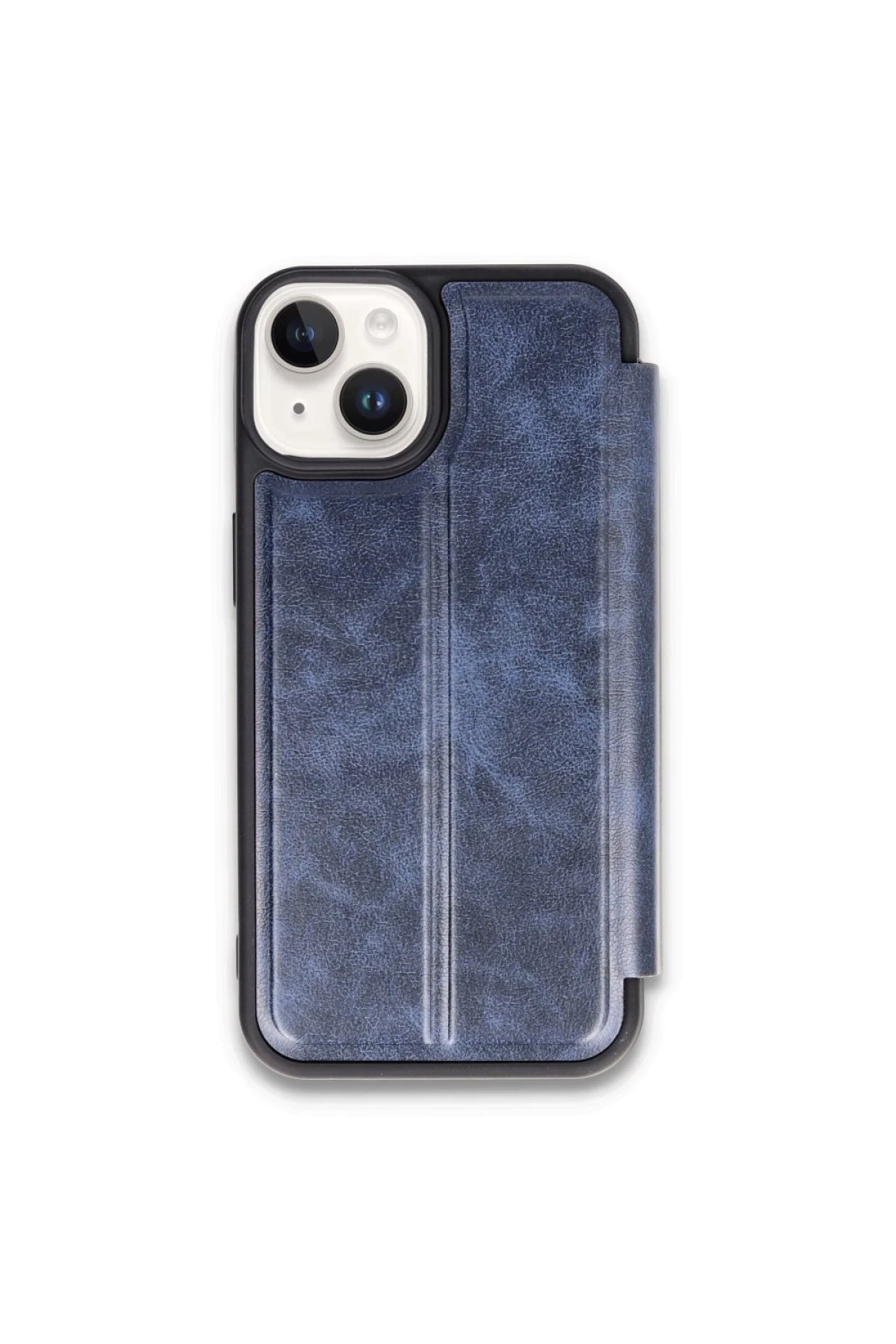 newface-iphone-15-kilif-flip-cover-lacivert-default Uray store Apple iPhone 15 Kılıf Flip Cover - Lacivert - Görsel 1