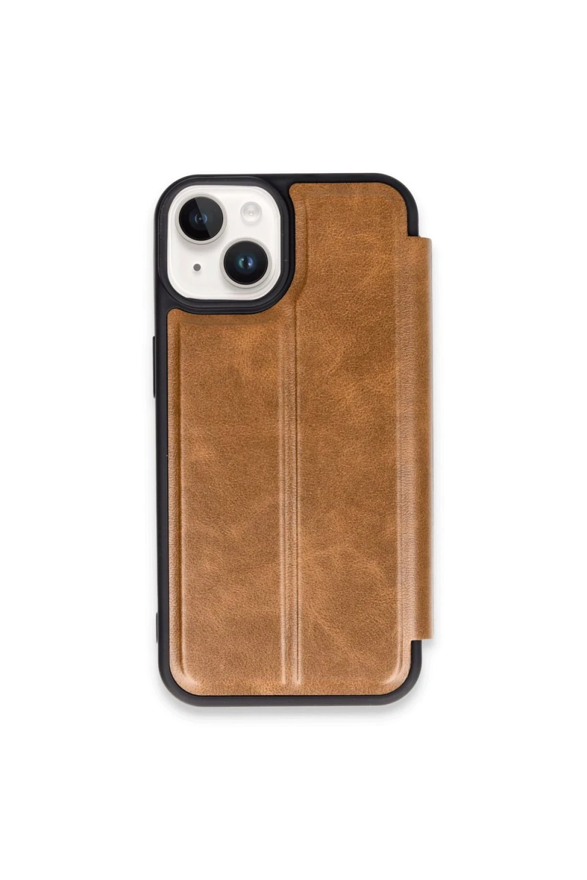 newface-iphone-15-kilif-flip-cover-taba-default Uray store Apple iPhone 15 Kılıf Flip Cover - Taba - Görsel 1