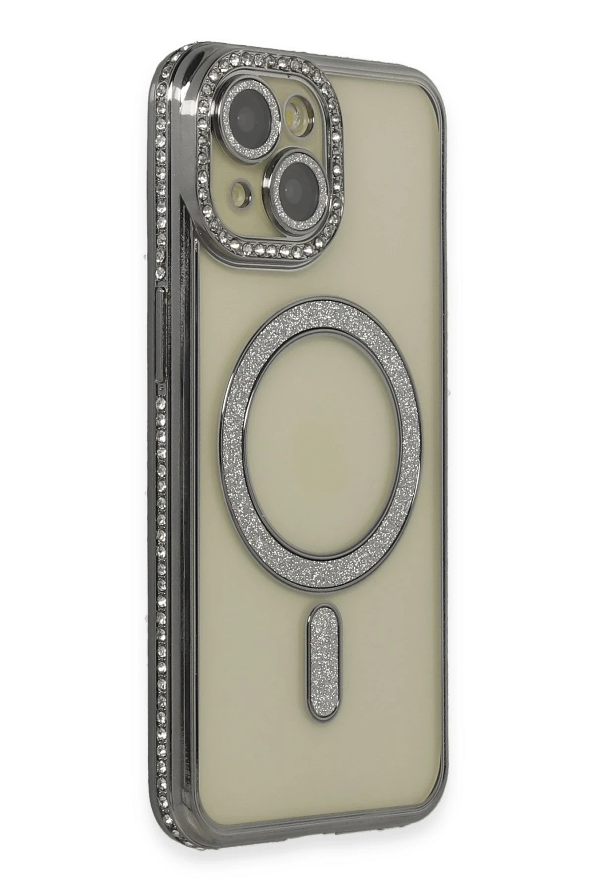 newface-iphone-15-kilif-joke-simli-magneticsafe-kilif-gri-default Uray store Apple iPhone 15 Kılıf Joke Simli Magneticsafe Kılıf - Gri - Görsel 1