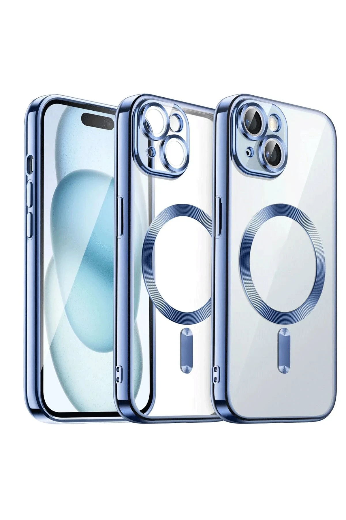 newface-iphone-15-kilif-kross-magneticsafe-kapak-sierra-blue-default Uray store Apple iPhone 15 Kılıf Kross Magneticsafe Kapak - Sierra Blue - Görsel 1
