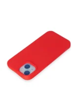 Uray store Apple iPhone 15 Kılıf Nano içi Kadife Silikon - Kırmızı - Görsel 3