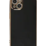 Uray store Apple iPhone 15 Kılıf Volet Silikon - Siyah