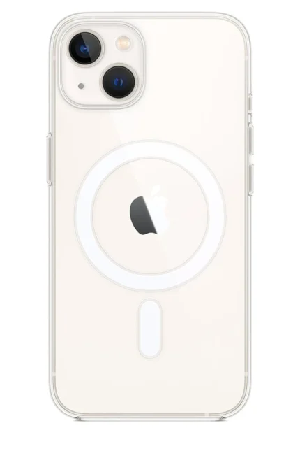 Uray store Apple iPhone 15 Plus Kılıf Pc Real Magsafe Kapak - Şeffaf