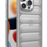Uray store Apple iPhone 15 Pro Kılıf Airmax Silikon Kapak - Titan Gri